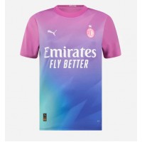 Camisa de time de futebol AC Milan Replicas 3º Equipamento Feminina 2023-24 Manga Curta